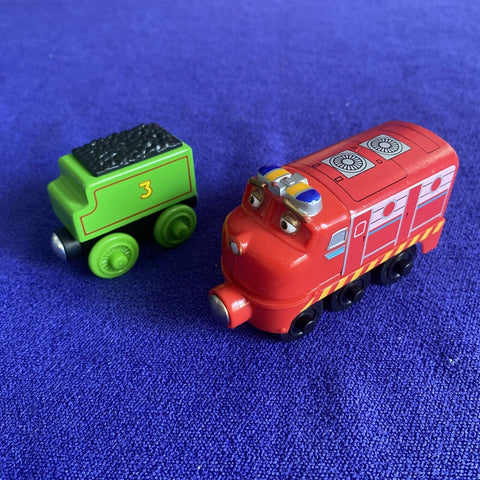 Learning Curve Wooden Thomas Chuggingtons Lot of 2 Trains - Henry’s Tender