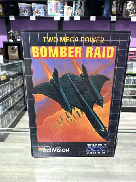 Bomber Raid (Sega Master System, 1988) SMS Tested!