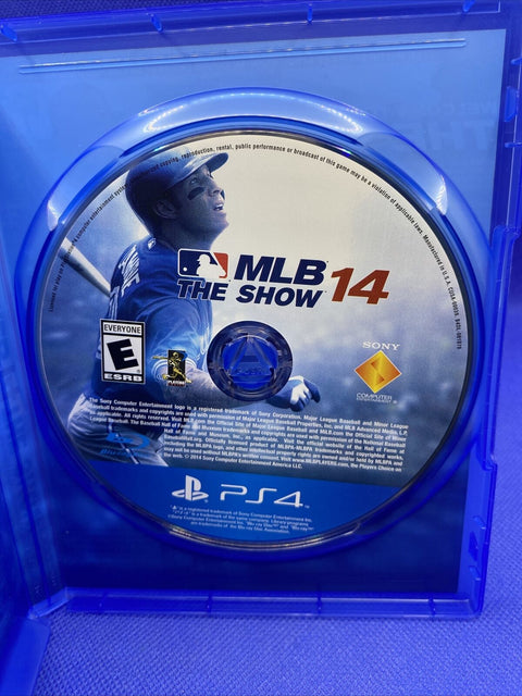 MLB 14: The Show (Sony PlayStation 4, 2014) PS4 CIB Complete, Tested!