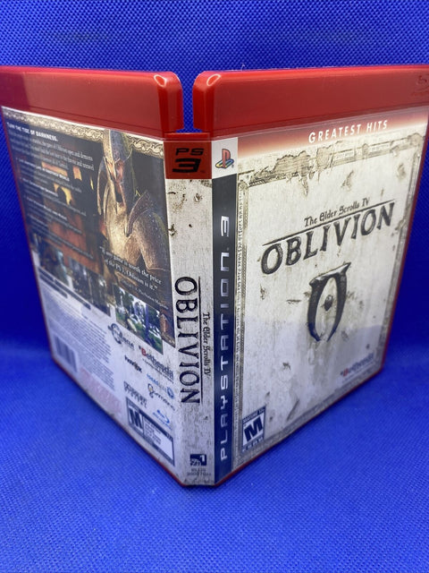 The Elder Scrolls IV: Oblivion (Sony PlayStation 3, 2007) PS3 Complete Tested!