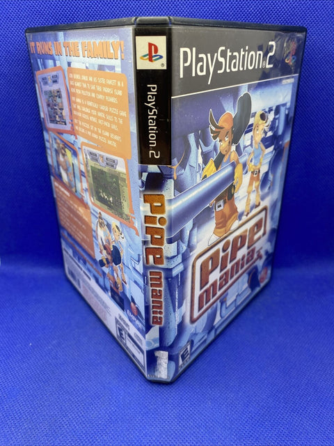 Pipe Mania (Sony PlayStation 2, 2008) PS2 CIB Complete Tested!