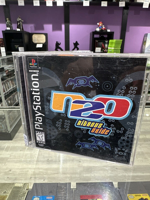 N2O: Nitrous Oxide (Sony PlayStation 1, 1998) PS1 CIB Complete Tested!