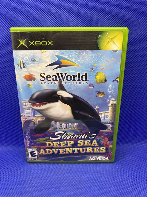 SeaWorld: Shamu's Deep Sea Adventures (Microsoft Original Xbox, 2005) Complete