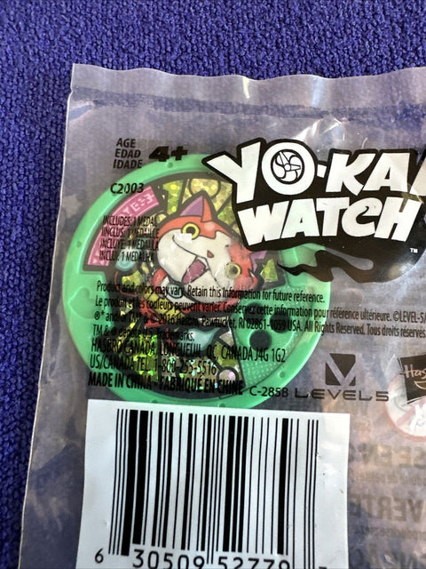 NEW! Yo-Kai Watch 2016 Season 2 Medal Jibanyan - Factory Sealed!