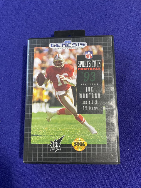 Huge Lot of 6 NFL Football Madden Games for Sega Genesis - Boxed + Tested