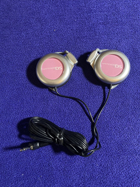 Authentic Official Nintendo DS Lite Headphones - Pink