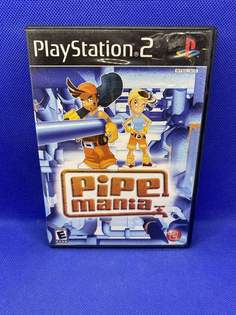 Pipe Mania (Sony PlayStation 2, 2008) PS2 CIB Complete Tested!