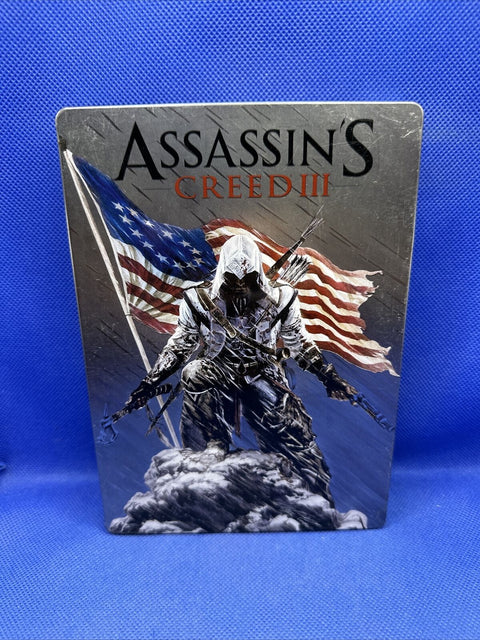 Assassins Creed III 3 SteelBook Case Only *NO GAME*