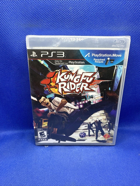 NEW! Kung Fu Rider (Sony PlayStation 3, 2010) PS3 Factory Sealed!