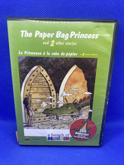 DVD A Bunch Of Robert Munsch - Paper Bag Princess and 2 other Stories