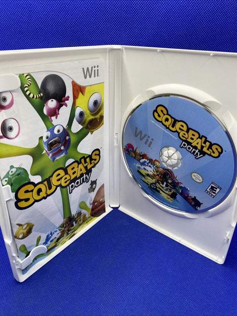 Squeeballs Party (Nintendo Wii, 2009) CIB Complete - Tested!