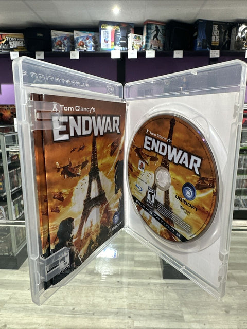 Tom Clancy's EndWar (Sony PlayStation 3, 2008) PS3 CIB Complete Tested!