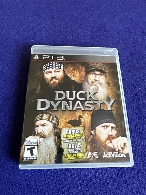 Duck Dynasty (Sony PlayStation 3, 2014) PS3 CIB Complete - Tested!