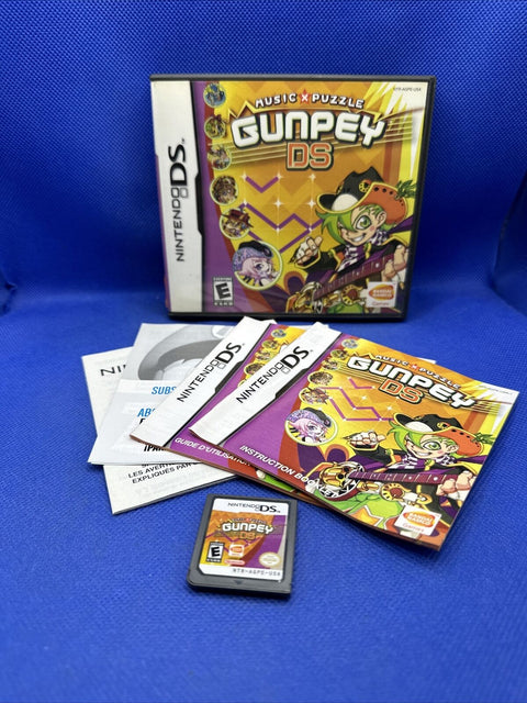 Gunpey DS (Nintendo DS, 2006) CIB Complete - Tested!