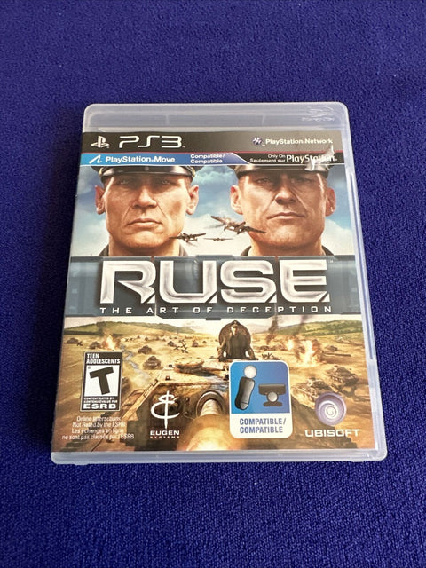 R.U.S.E. Ruse (Sony PlayStation 3) PS3 CIB Complete - Tested!