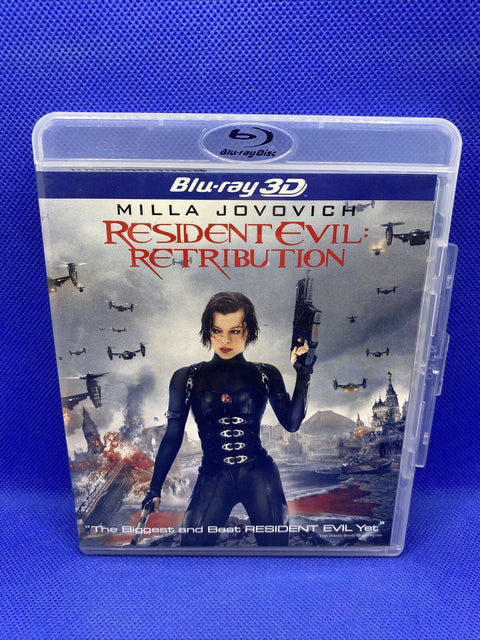 Resident Evil Retribution 3D (Blu-Ray 3D - 2-Disc) Tested!