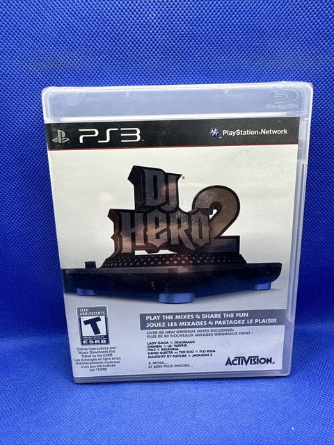 NEW! DJ Hero 2 (Sony PlayStation 3, 2010) PS3 Factory Sealed!