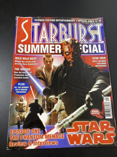 Starburst Magazine Summer Special #40 1999 - Star Wars Episode 1: Phantom Menace
