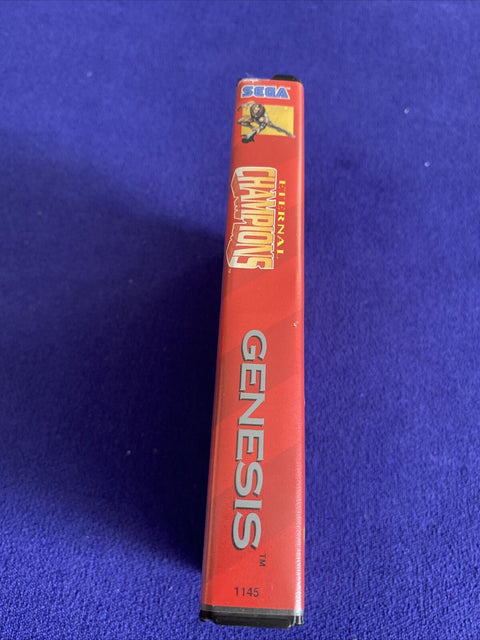 Eternal Champions (Sega Genesis, 1993) Authentic CIB Complete - Tested!