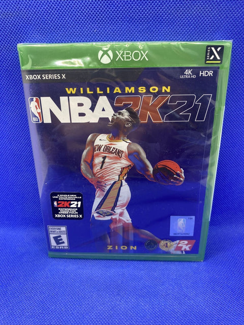 NEW! NBA 2K21 - Zion Williamson (Xbox Series X) Factory Sealed!