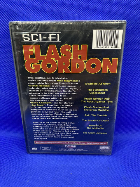 NEW! Sci-Fi Classics Flash Gordon - Vol. 7 - 8 Movies (DVD, 2008) Sealed!