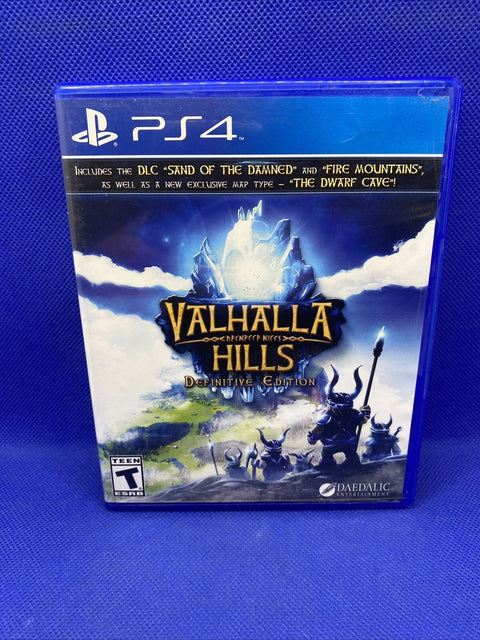 Valhalla Hills Definitive Edition (Sony PlayStation 4, 2016) PS4 - Tested!