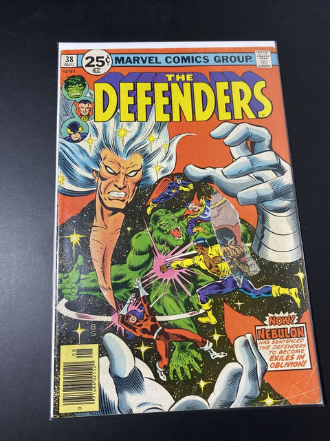 Marvel Comics Group The Defenders No. 38 1976 - Hulk, Dr. Strange - Comic Book