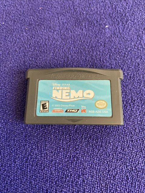 Finding Nemo (Nintendo Game Boy Advance, 2003) GBA Complete Tested!