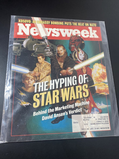 Newsweek May 17 1999 - The Hyping of Star Wars Magazine GD/VG