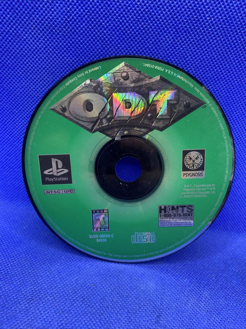 O.D.T. Escape Or Die Trying ODT (Sony PlayStation 1, 1998) PS1 Disc Only Tested!