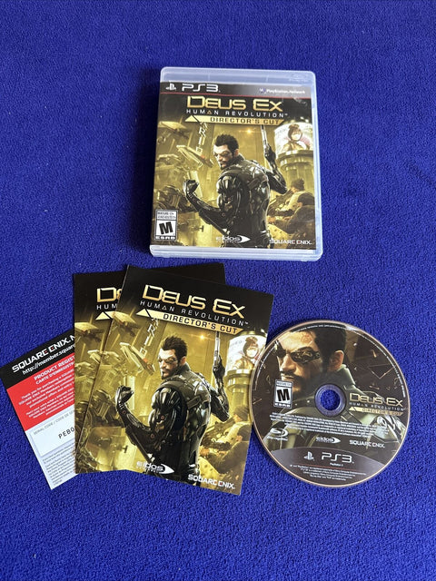 Deus Ex: Human Revolution - Director's Cut (Sony PlayStation 3) PS3 Complete