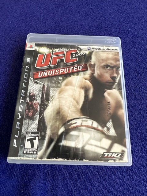 UFC Undisputed 2009 2010 PS3 Lot (Sony PlayStation 3) Tested!