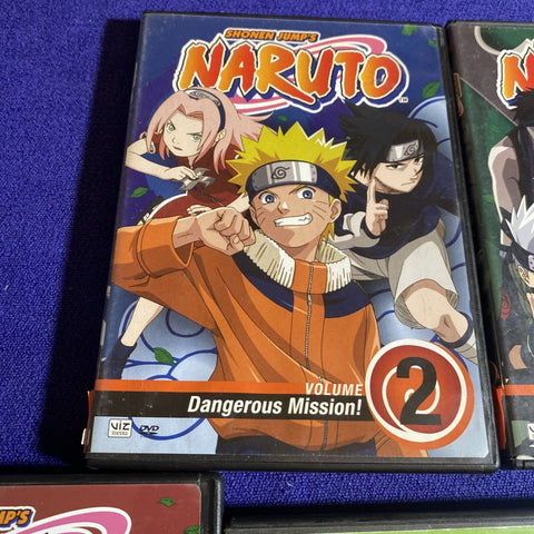 Naruto DVD Lot - Volume 2 3 5 11 26 - Region 1 Anime Tested!