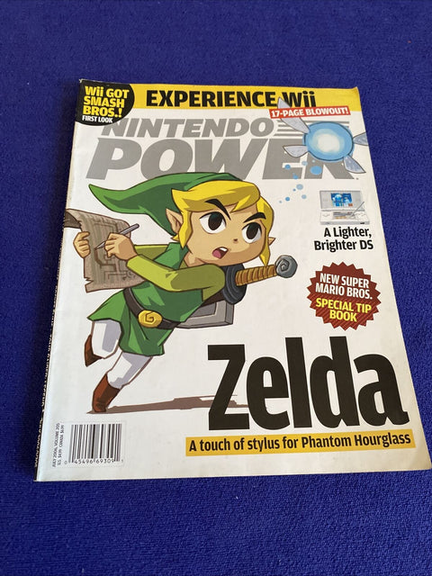 Nintendo Power Magazine - July 2006 Volume 205 - Zelda Phantom Hourglass