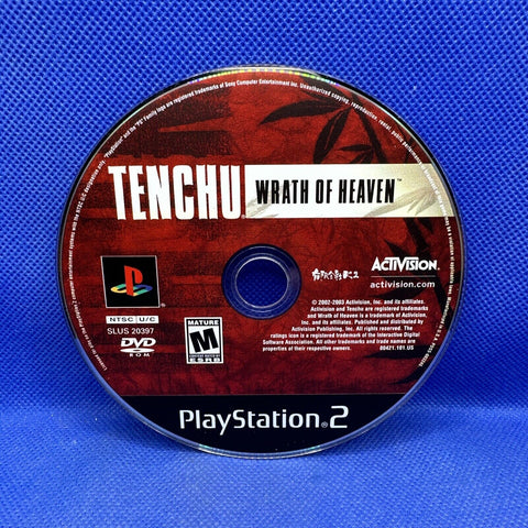 Tenchu: Wrath of Heaven (Sony PlayStation 2, 2003) PS2 Disc Only - Tested!