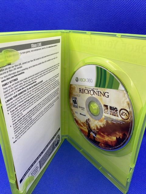 Kingdoms of Amalur: Reckoning (Microsoft Xbox 360, 2012) CIB Complete - Tested!