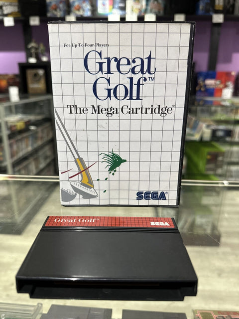 Great Golf (Sega Master System, 1987) SMS Tested!