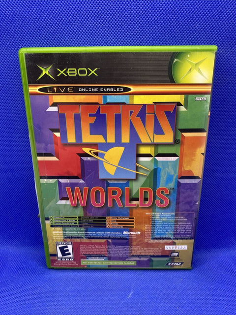 Star Wars: The Clone Wars/Tetris Worlds (Microsoft Original Xbox, 2003) Complete