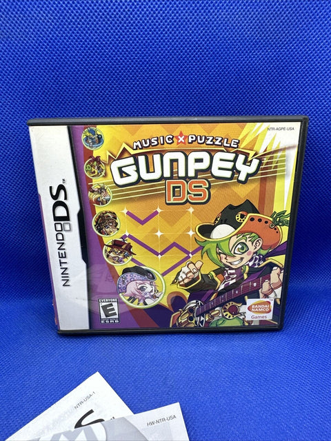 Gunpey DS (Nintendo DS, 2006) CIB Complete - Tested!