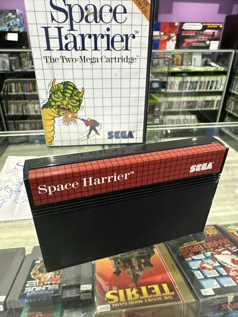 Space Harrier (Sega Master System, 1986) SMS CIB Complete - Tested!