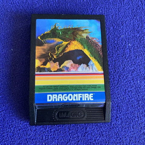 Dragonfire (Intellivision, 1983) CIB Complete In Box