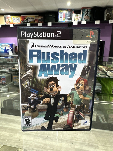 Flushed Away (Sony PlayStation 2, 2006) PS2 CIB Complete Tested!