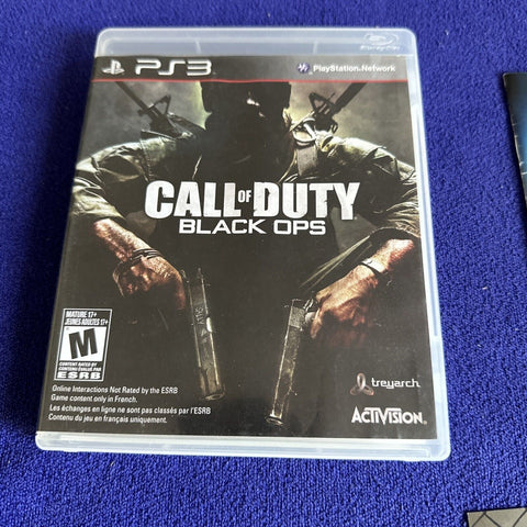 Call of Duty Black Ops I + II Lot (Sony PlayStation 3) PS3 1 And 2 Both Complete