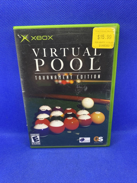 Virtual Pool: Tournament Edition (Microsoft Original Xbox, 2005) Complete Tested