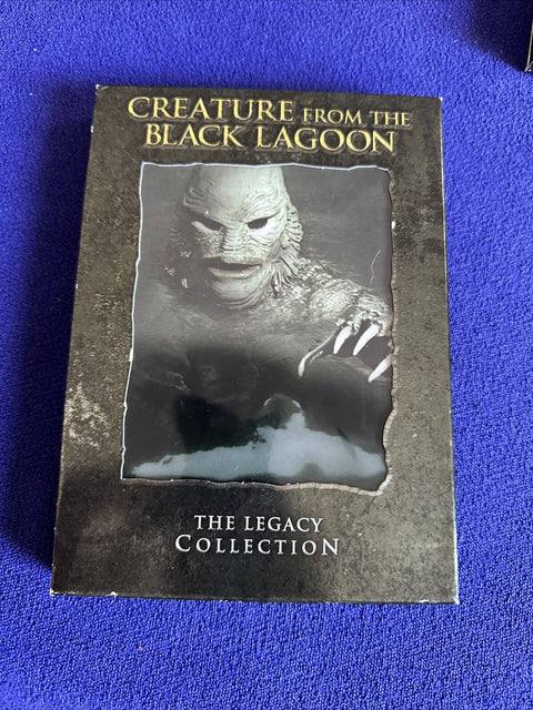Horror The Legacy Collection DVD Lot - The Mummy Wolf Man Creature Black Lagoon