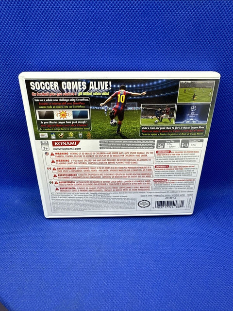 Pes 2011 3D (Pro Evolution Soccer) Nintendo 3DS Complete Tested