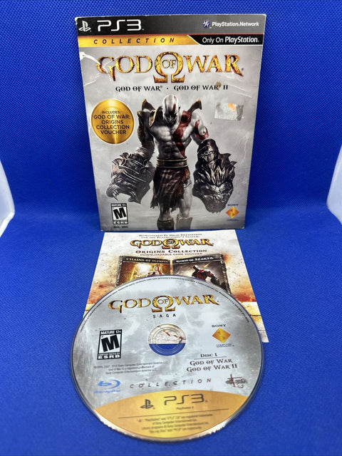 *PROMO* God of War Saga Collection (Sony PlayStation 3, 2009) PS3 NFR W/ Sleeve