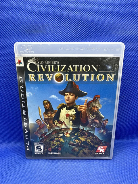 Side Meiers Civilization Revolution (Sony PlayStation 3) PS3 Complete Tested!