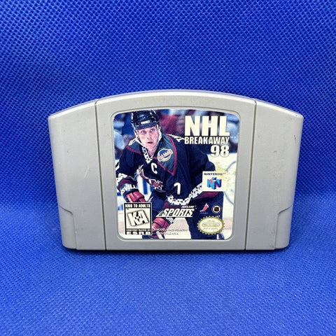 NHL Breakaway 98 (Nintendo 64) Authentic N64 Cartridge Only - Tested!