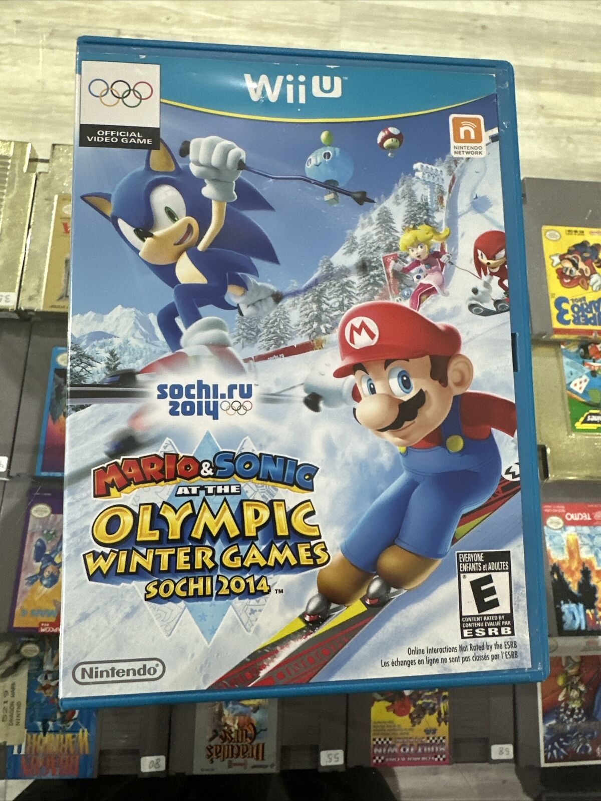 Mario and best sale sonic wii u